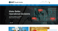 Desktop Screenshot of esrisaudiarabia.com